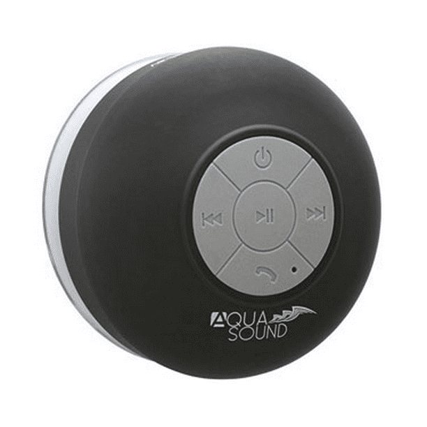 Aduro AquaSound Wsp20 Shower Speaker Portable Waterproof Wireless Bluetooth
